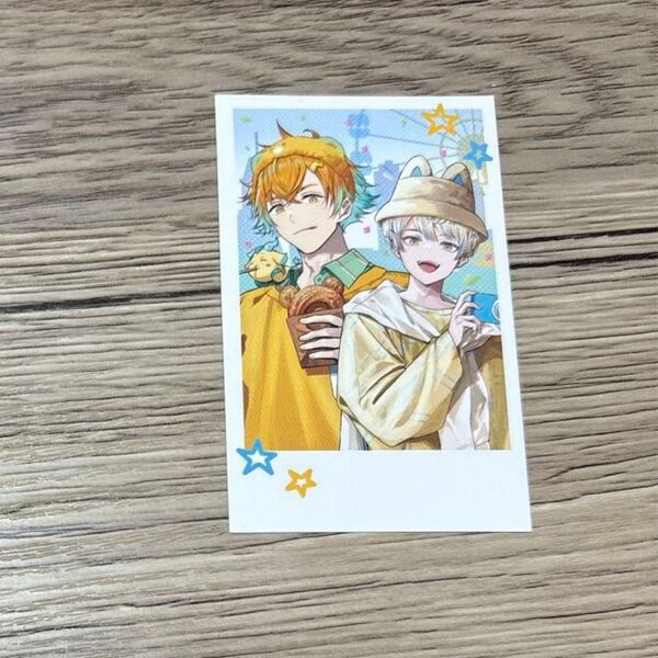 にじさんじ 宇佐美リト 緋八マナ ランダムチェキ風カード おでかけOriens