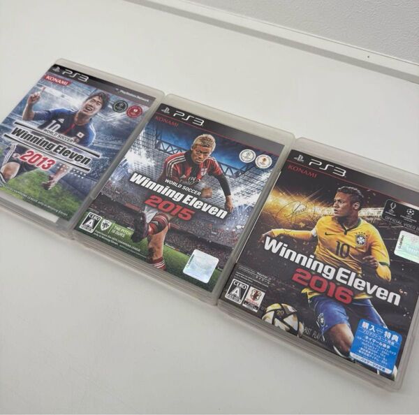 ウイイレ Winning Eleven 2013 2015 2016 三点セット PS3 カセット ゲーム