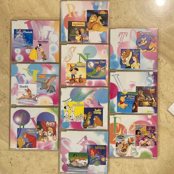 ◆ ディズニー英語教材 CD10枚
