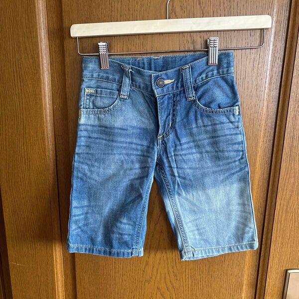 EDWIN エドウィン デニムハーフパンツ 110センチ used