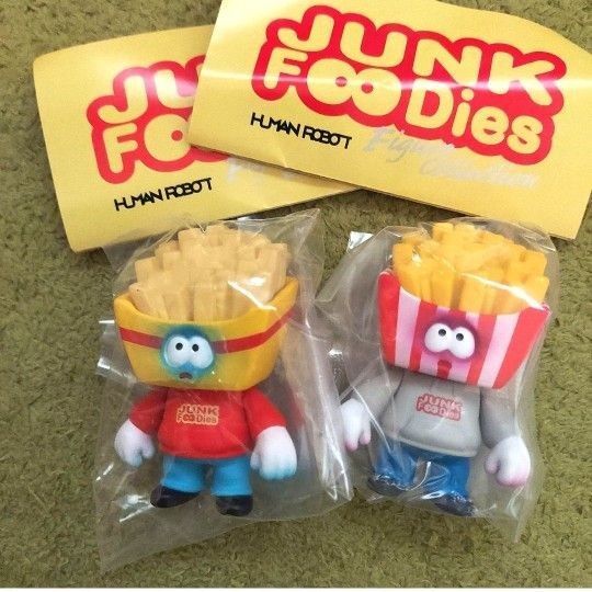 ジャンクフーディーズコレクションフィギュアガチャ JUNK FOODiesガチャガチャ ポテティー AB ポテト 新品 ゾンビ