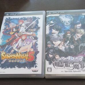 PSPソフト サモンナイト5 & アルカナ・ファミリア 2本セット