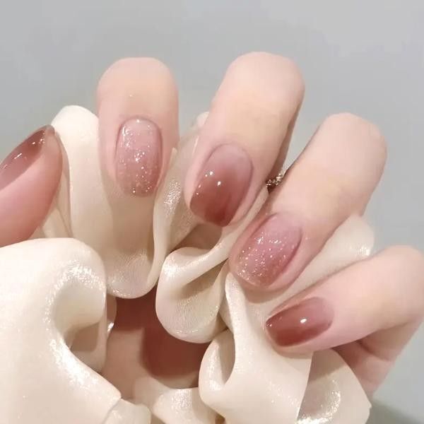 ラメ グラデーション ネイルチップ ネイルシール つけ爪 付け爪 3D爪 結婚式 ネイルアート