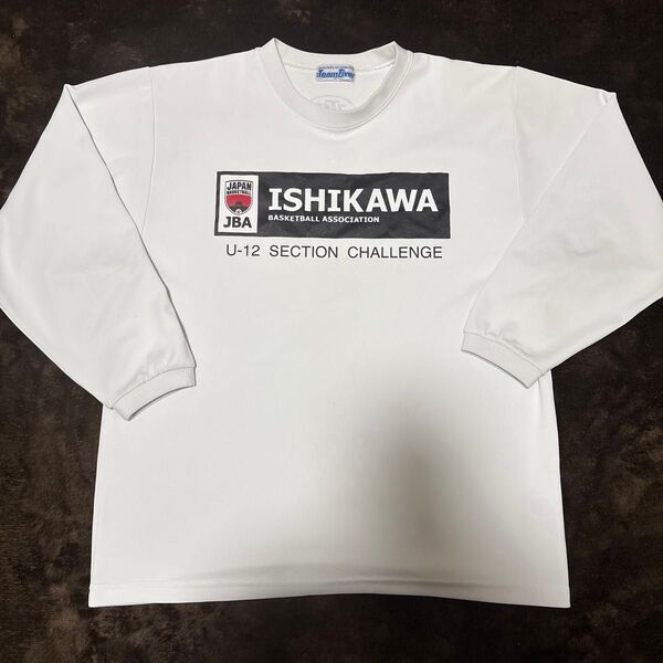 JBA U12石川選抜 バスケロングtシャツ