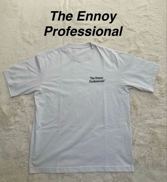 Ennoy ロゴTシャツ S エンノイ ホワイト 半袖 P rofessional