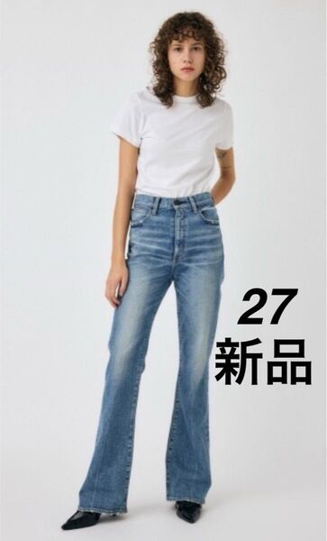 MOUSSY MVS 新品27 FLARE フレア デニム マウジー ジーンズ 美脚 ブーツカット