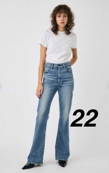 MOUSSY MVS FLARE 22 フレア デニム マウジー ジーンズ 美脚