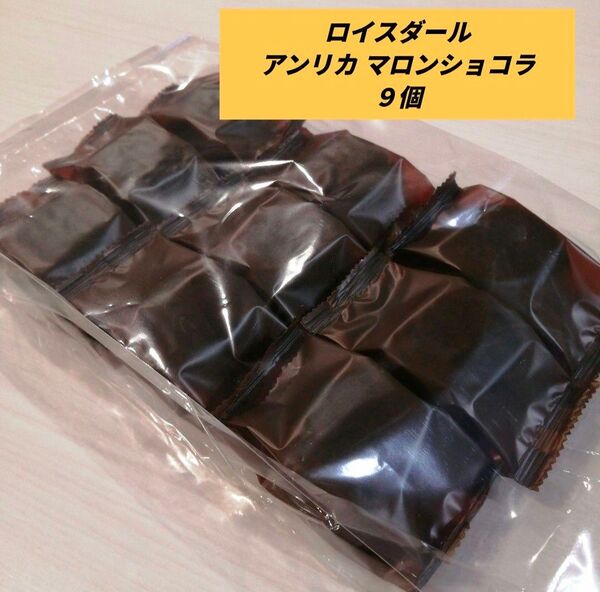 ロイスダール *アンリカ「マロンショコラ」*9個*アウトレット