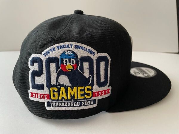 東京ヤクルトスワローズ キャップ つば九郎2000試合達成記念 NEWERA 9FIFTY