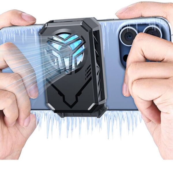 スマホ 冷却ファン ペルチェ素子 急速冷却 USB給電式 伸縮式 スマホクーラー 軽量 静音 揺れない スマホ熱対策