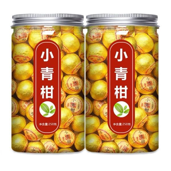 香り豊かな贅沢な一杯 小青柑プーアル茶 特級正宗小青柑プーアル茶 陳皮熟成 宮廷熟普茶葉 雲南新茶 ギフトにも最適