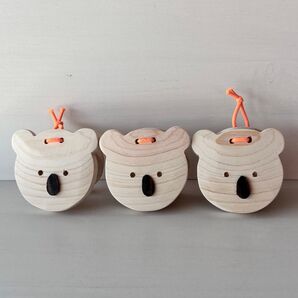 ハンドメイド コアラのカスタネット