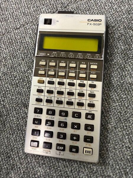 カシオ プログラム 関数電卓 FX-502P