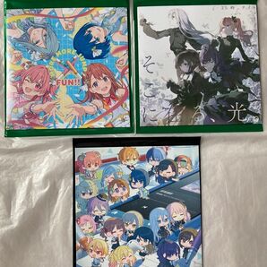 プロセカ 映画特典 CD 3点セット 劇場版 プロジェクトセカイ 壊れたセカイと歌えないミク