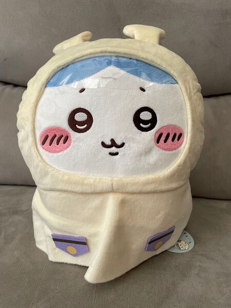 ちいかわ 雨の日BIGぬいぐるみ ハチワレ レインコート