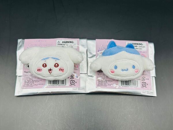 ちいかわ サンリオ シークレットヘアクリップ シナモン ハチワレ 2個セット