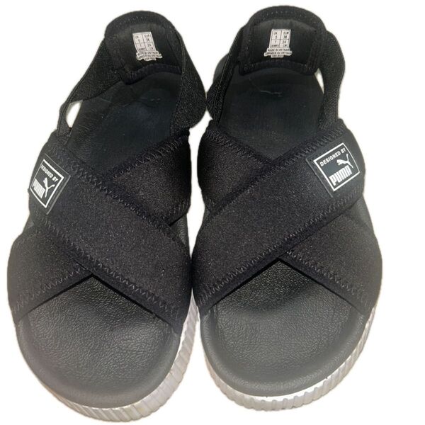PUMA プラットフォームサンダル ブラック UK5 EUR38 24㎝