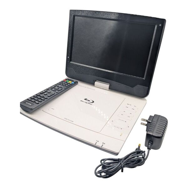 アグレクション ポータブルブルーレイプレーヤー SU-10FPB Blu-ray 10インチ