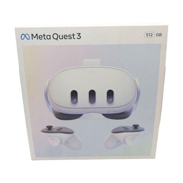 Meta Quest 3 512GB VRヘッドセット メタクエスト3