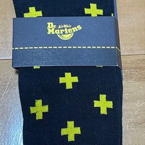 Dr.Martens ドクターマーチン ソックス S/M 黒×黄 新品 未使用