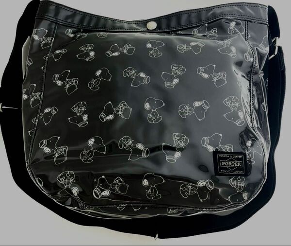 【美品!】PORTER × Snoopy スヌーピー×ポーター コラボ ショルダー バッグ