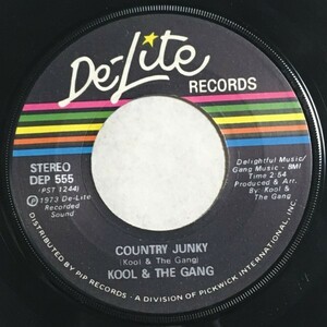 Kool & The Gang - Country Junky - De-Lite ■ funk 45