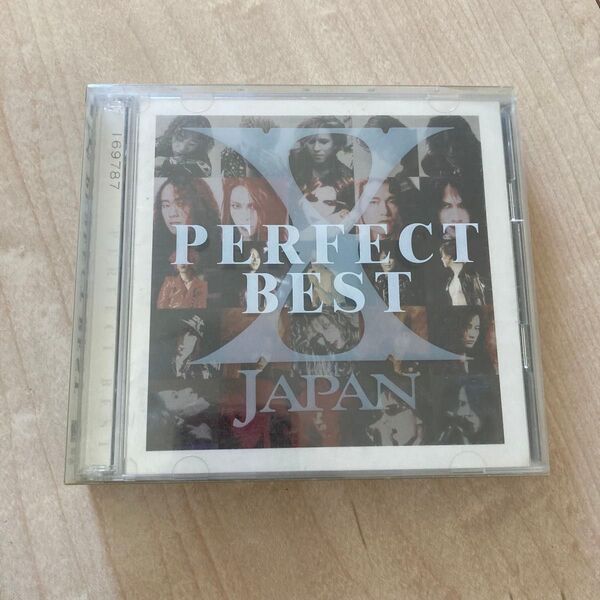 シリアルナンバー入り「X JAPAN/PERFECT BEST」X JAPAN