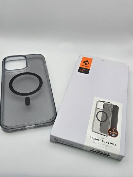 spigen iPhone14ProMax ULTRA HYBRID クリアケース MagSafe対応