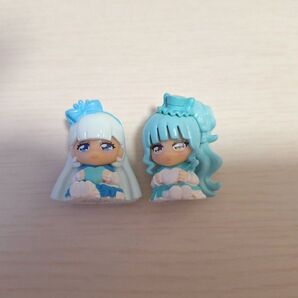 わんだふるぷりきゅあ おすわりフィギュア キュアニャミー キュアリリアン びっくらたまご 入浴剤 バスボム わんぷり プリキュア