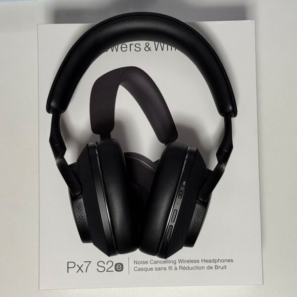 Bowers & Wilkins Px7 S2e アンスラサイト・ブラック ワイヤレスヘッドホン