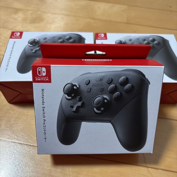 Nintendo Switch Proコントローラー HAC-A-FSSKA 新品未開封 3個 山売り