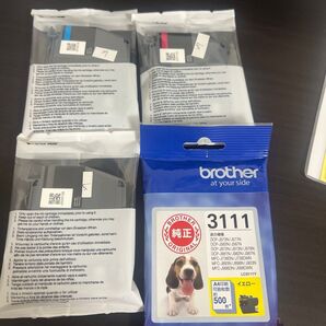純正ブラザー インクカートリッジ LC3111-4PK 未使用2セット