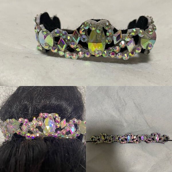 フェルトティアラ 新体操 バトンヘアアクセサリー