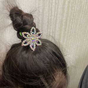 ヘアアクセサリー キラキラ ラインストーン 髪飾り