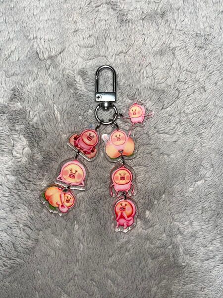 ももじり キーホルダー ハンドメイド