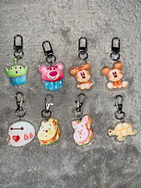 ディズニー アクリルキーホルダー