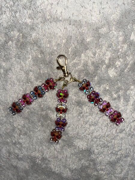 ヒスミニ アクリルキーホルダー ハンドメイド