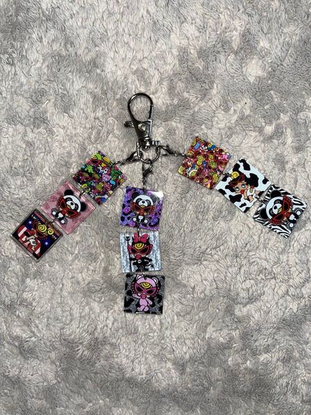 ヒスミニ アクリルキーホルダー ハンドメイド