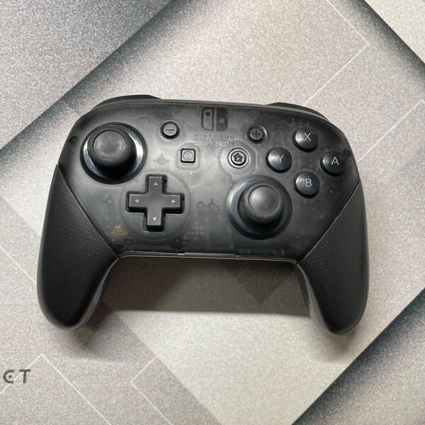 Switch Proコントローラー クリアブラック