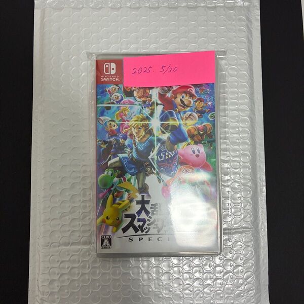 中古美品【検品日2025.5.30】大乱闘スマッシュブラザーズ SPECIAL switch