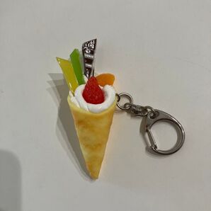 クレープ 食品サンプル キーホルダー スイーツ デザート