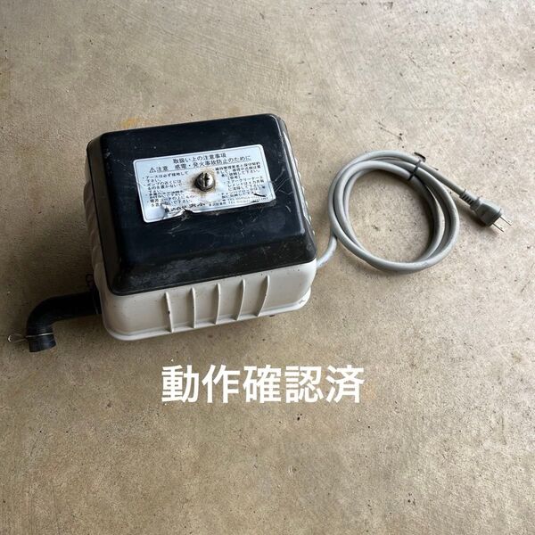 安永エアポンプ(型式:LP-30A)