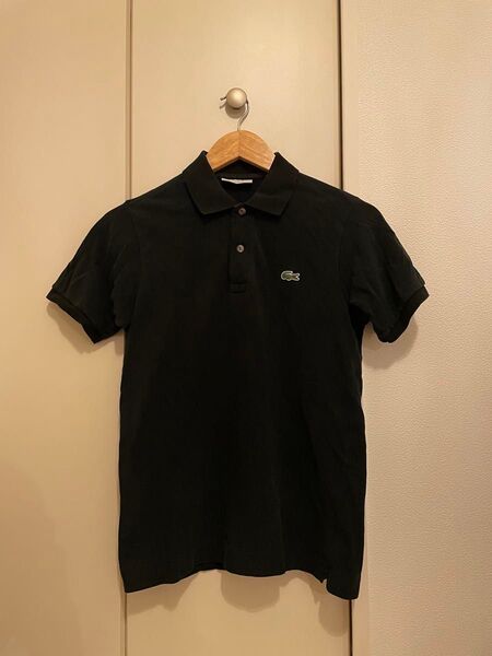 LACOSTE ラコステ ブラック ポロシャツ サイズ1