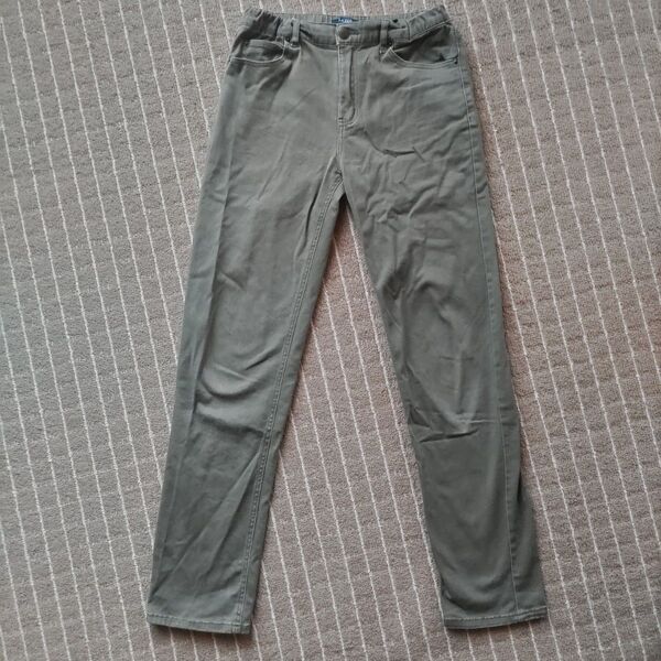 GLAZOS グラソス ストレッチツイルパンツ 170 カーキ
