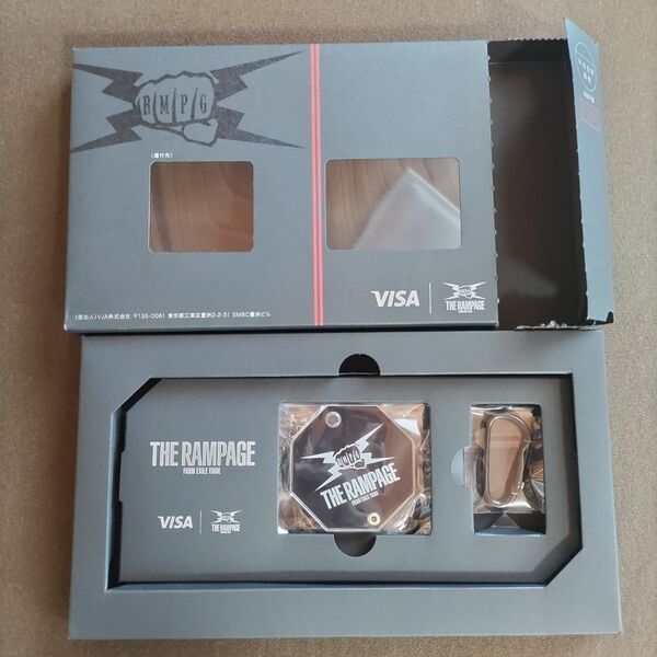 THE RAMPAGE キーホルダー VISA ランペコラボ タッチキャンペーン 非売品
