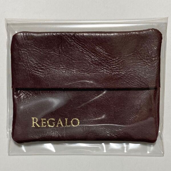 新品未使用 REGALO ティッシュケース レガロ レザー 本革 非売品
