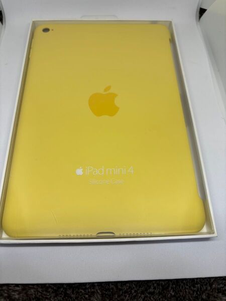 【未開封】iPad mini 4 用 Apple アップル 純正 シリコンケース イエロー MM3Q2FE/A
