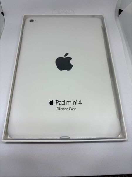 【未開封】 iPad mini 4用 Apple アップル純正 シリコンケース ホワイト MKLL2FE/A