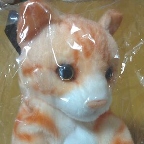 【もふもふ リアルねこ】ぬいぐるみリュック 茶トラ