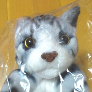 【もふもふ リアルねこ】ぬいぐるみリュック アメショ